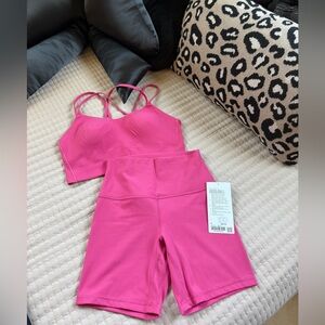 Lululemon Align Pink High-Rise Shorts